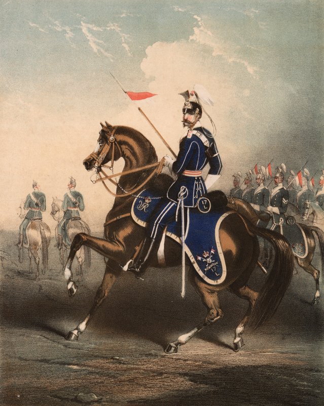 Lancers (värilitro) tekijältä John (after) Brandard