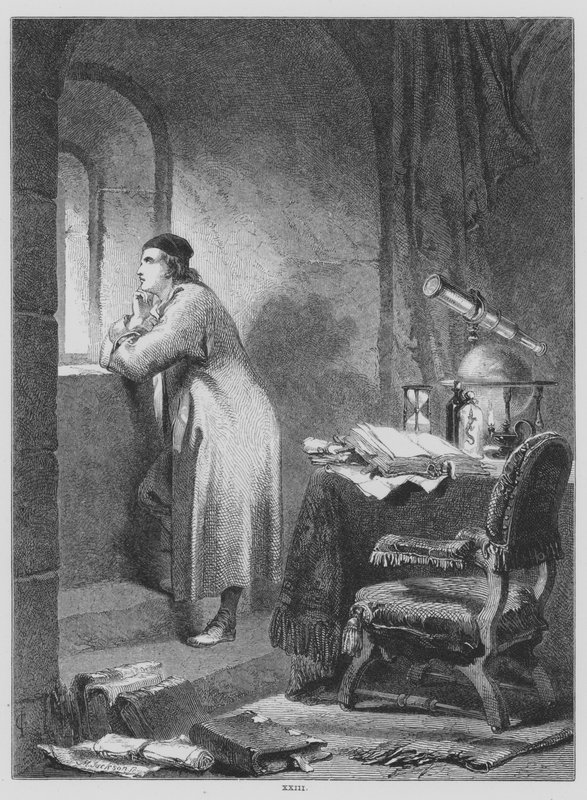 John Milton, Il Penseroso (kaiverrus) tekijältä John (after) Gilbert