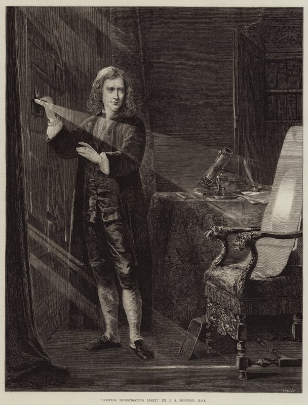 Newton tutkii Lightia tekijältä John Adam P. Houston