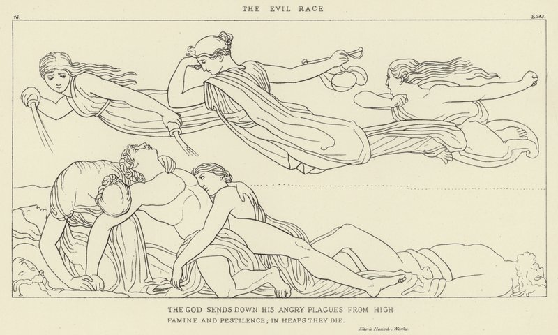 Pahan rotu tekijältä John Flaxman