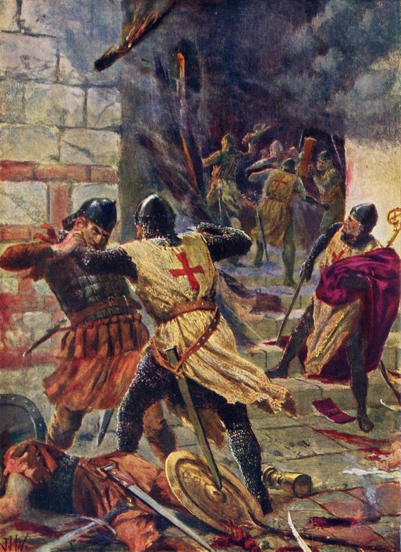 Konstantinopolin valloitus ristiretkeläisten toimesta tekijältä John Harris Valda