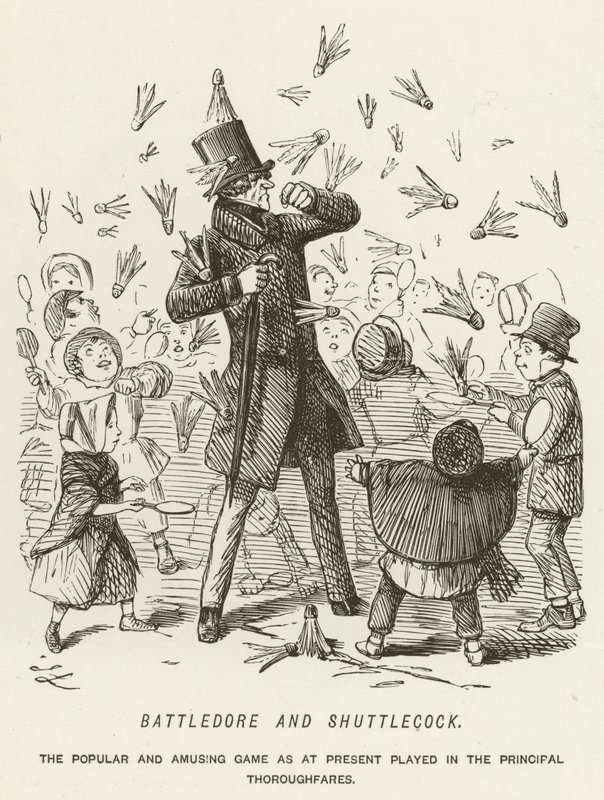 Battledore ja Shuttlecock tekijältä John Leech