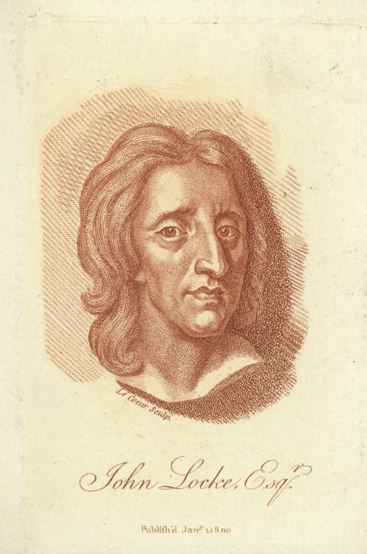 John Locke tekijältä John Michael Rysbrack