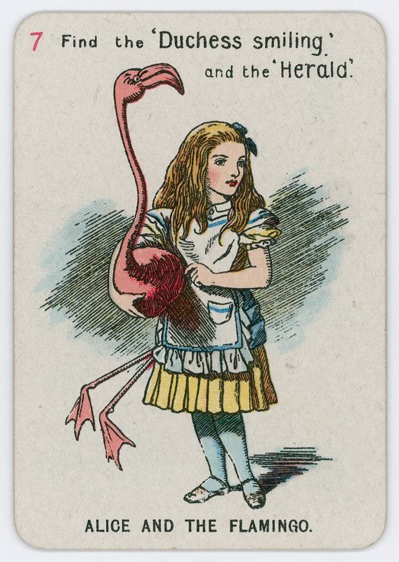 Liisa ja Flamingo tekijältä John Tenniel