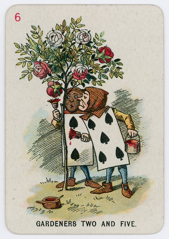 Puutarhurit kaksi ja viisi tekijältä John Tenniel