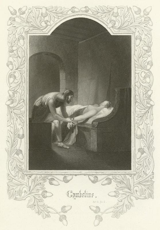 Cymbeline, näytös II, kohtaus II tekijältä Joseph Kenny Meadows