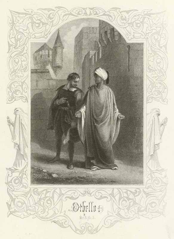 Othello, näytös III, kohtaus III tekijältä Joseph Kenny Meadows