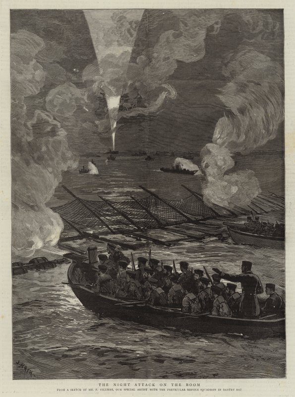 Night Attack on the Boom tekijältä Joseph Nash