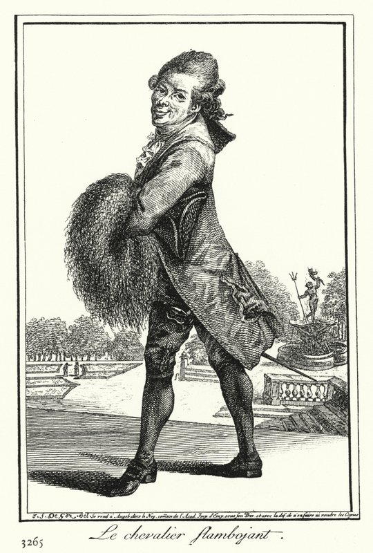 Flamboyant Knight (kaiverrus) tekijältä Joseph Franz von (after) Goez