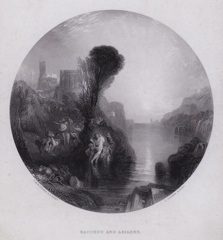 Bacchus ja Ariadne tekijältä Joseph Mallord William Turner