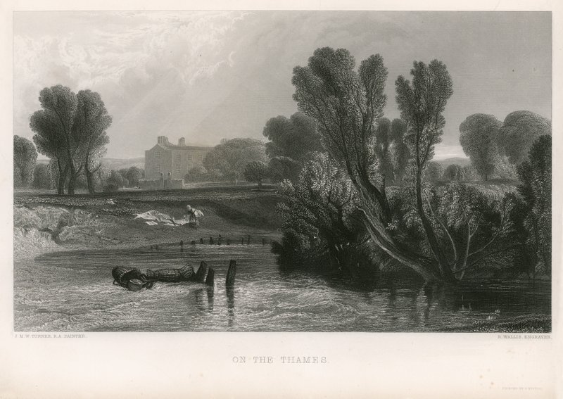 Thamesilla tekijältä Joseph Mallord William Turner