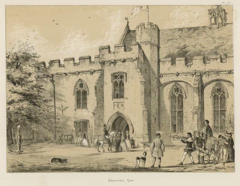 Penshurst, Kent tekijältä Joseph Nash