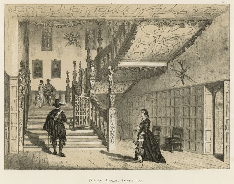 Pääportaikko, Hatfield, Herts tekijältä Joseph Nash