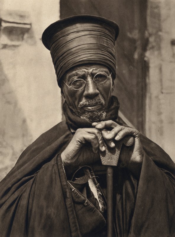 Jerusalem, Abessinian papit (m/w kuva) tekijältä Karl Grober