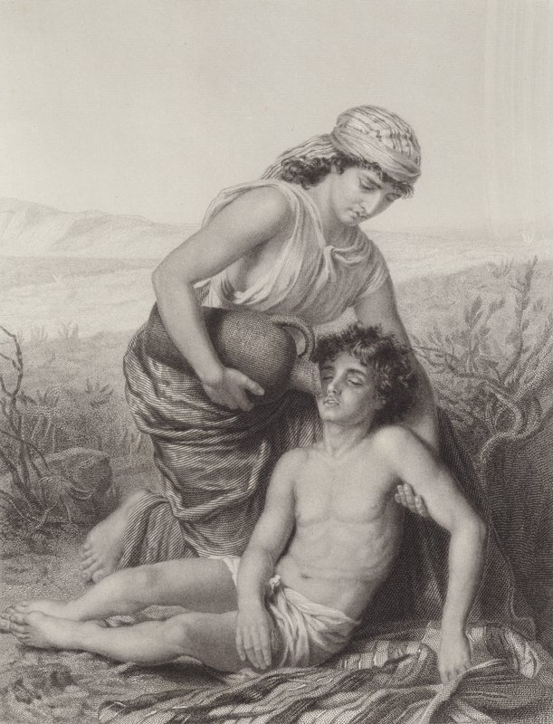 Hagar ja Ismael tekijältä Karl Wilhelm Friedrich Bauerle