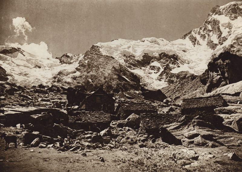 Italia: Monte Rosa (m/w kuva) tekijältä Kurt Hielscher