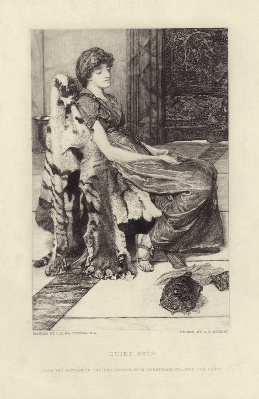 Hiljaiset lemmikit tekijältä Lawrence Alma Tadema