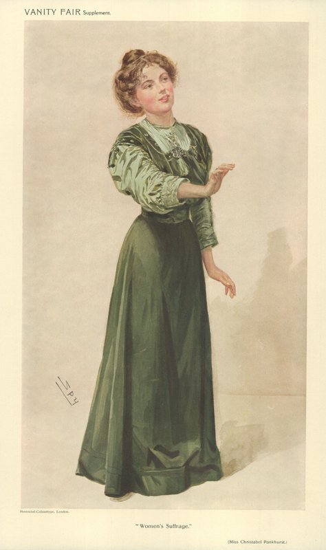 Miss Christabel Pankhurst tekijältä Leslie Matthew Ward