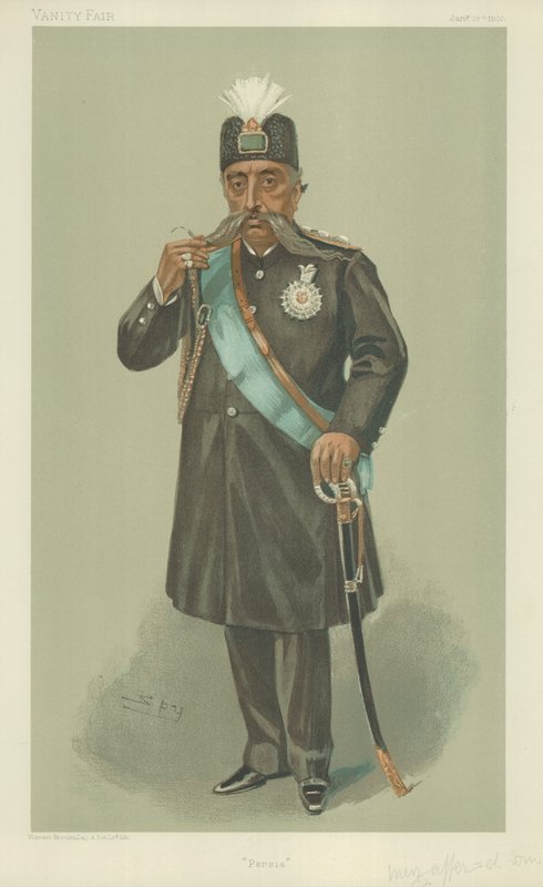 Muzaffer-Ed-Din, Persian shaahi tekijältä Leslie Matthew Ward