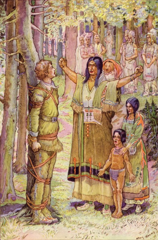 Hän sai metsän kaaret soimaan huutoillaan tekijältä Louis John Rhead