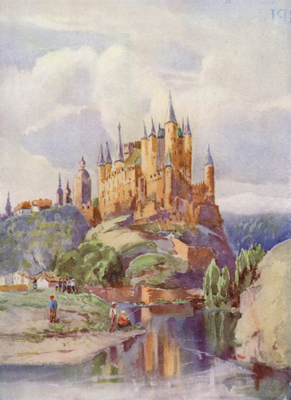 Alcazar, Segovia tekijältä Louis Burleigh Bruhl