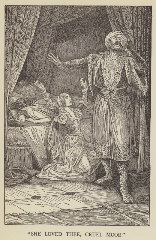 Hän rakasti sinua, julma mauri tekijältä Louis John Rhead