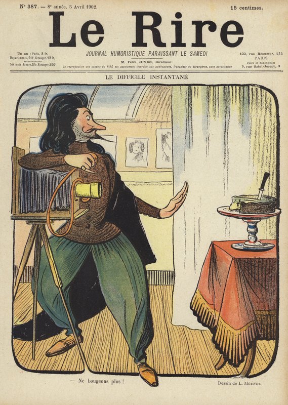 Kuvitus Le Rirelle tekijältä Lucien Metivet