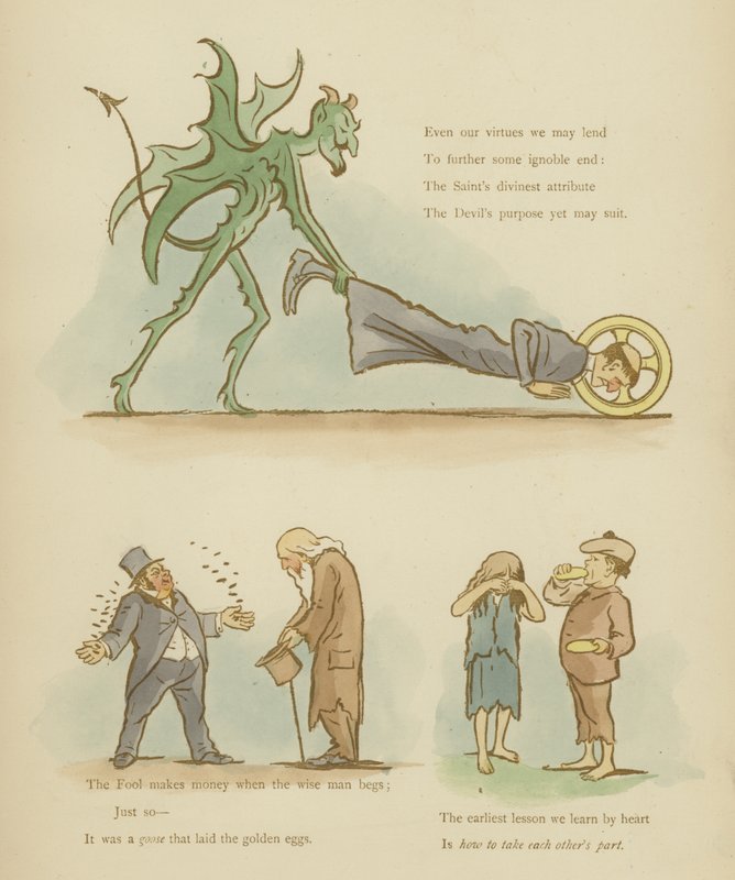 Sivu julkaisusta The Satires of Cynicus tekijältä Martin Cynicus Anderson