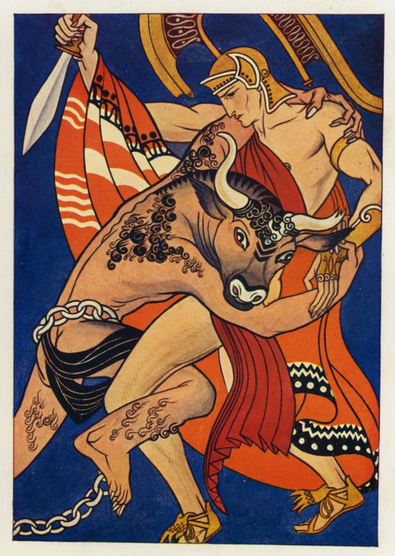 Theseus ja Minotauros tekijältä Merlyn Mann