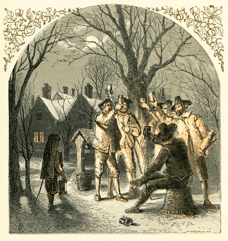 Joulun hehkutus tekijältä Myles Birket Foster