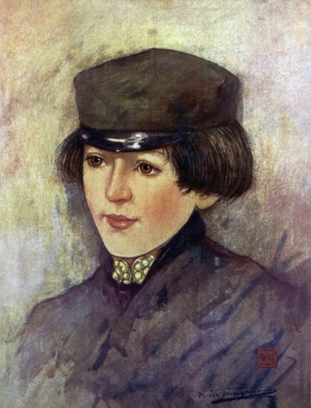 A Boy of Goes (väri litho) tekijältä Nico Jungman