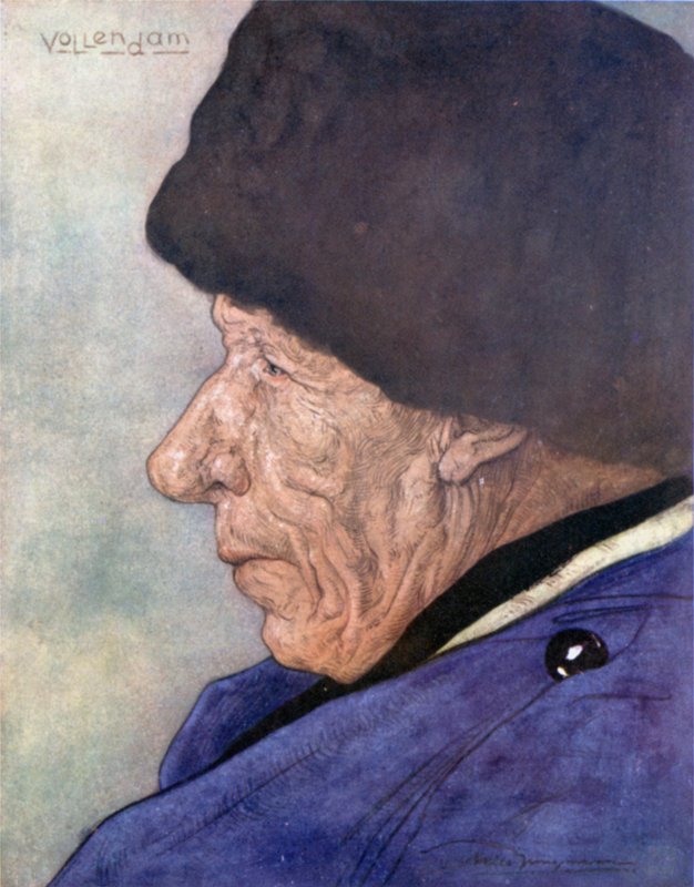 Miehen pää, Volendam tekijältä Nico Jungman