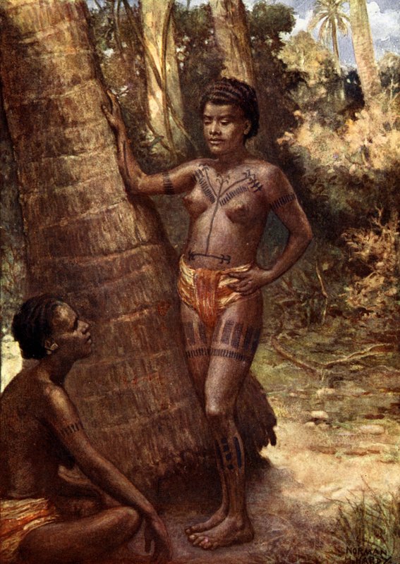 Rennellin saaren naiset (Polynesia) tekijältä Norman Hardy