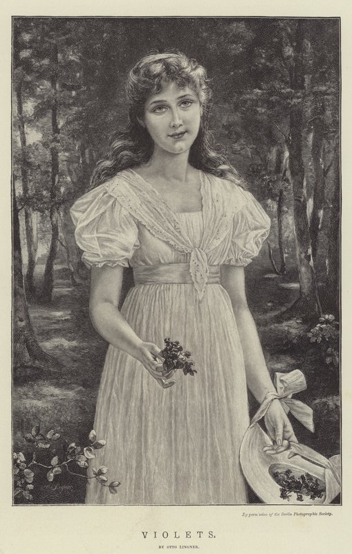 Violetit tekijältä Otto Theodor Gustav Lingner