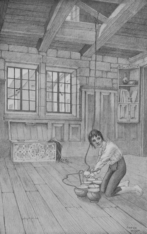 Cartouche ja hunaja (litho) tekijältä Patten Wilson