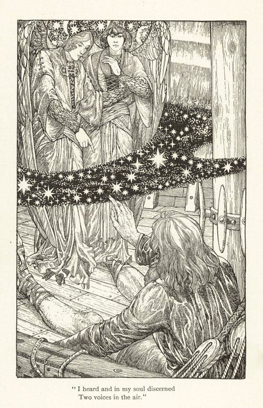 Rime of the Ancient Mariner (kaiverrus) tekijältä Patten Wilson
