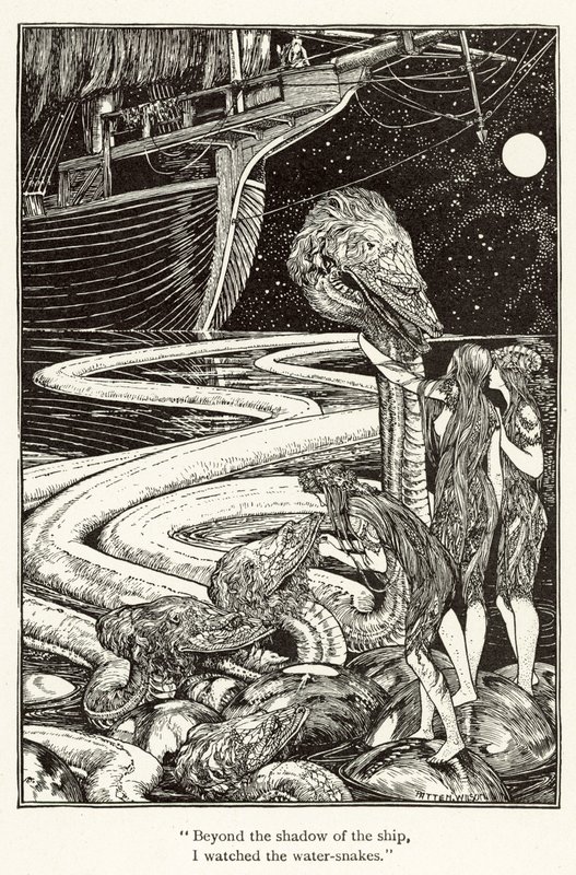 Rime of the Ancient Mariner (kaiverrus) tekijältä Patten Wilson