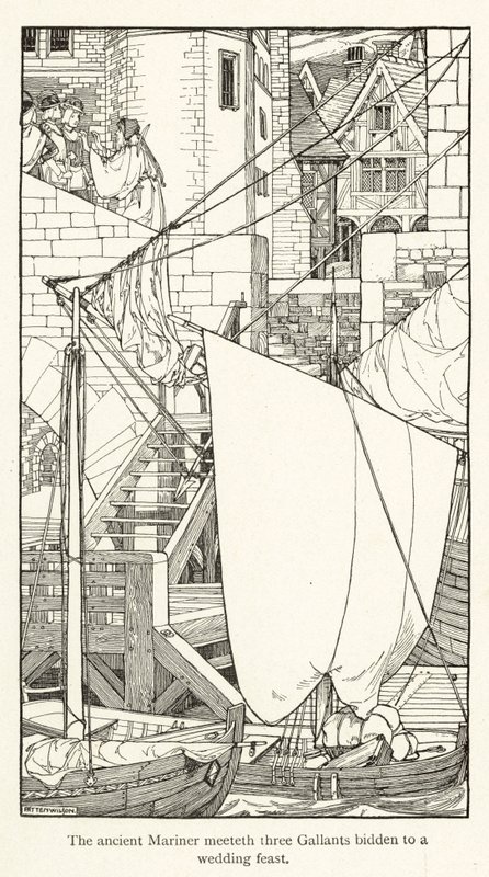 Rime of the Ancient Mariner (kaiverrus) tekijältä Patten Wilson
