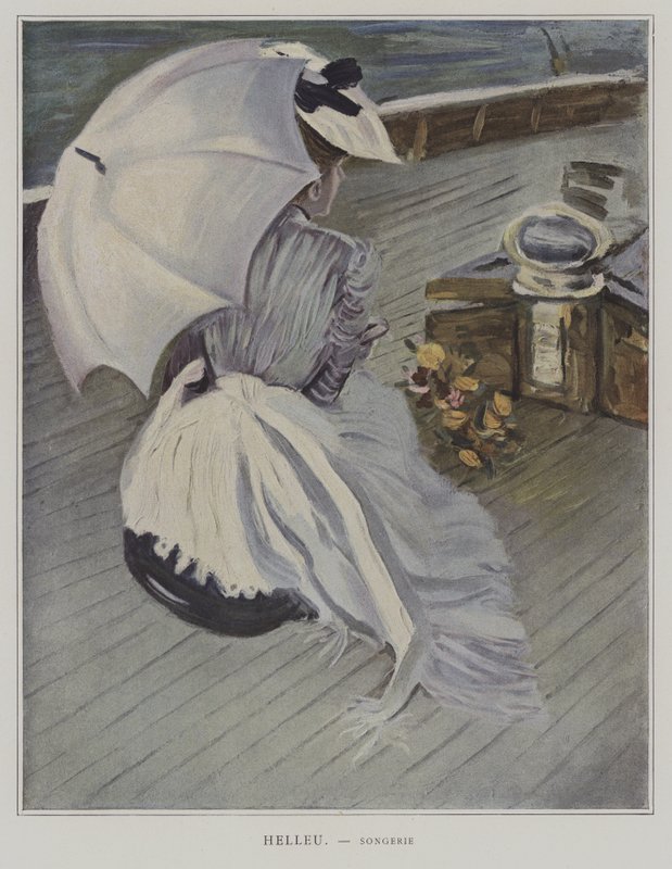 Songerie (unelma) tekijältä Paul Cesar Helleu