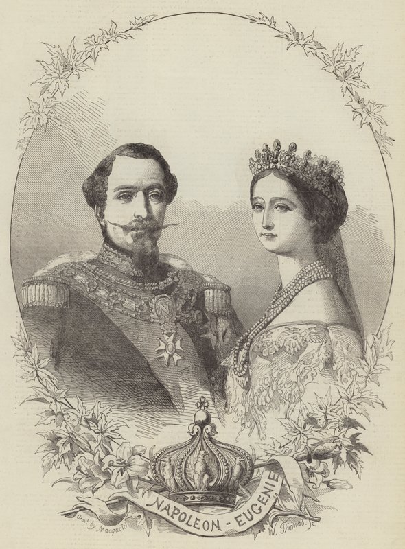 Napoleon ja Eugenie tekijältä Percy Macquoid