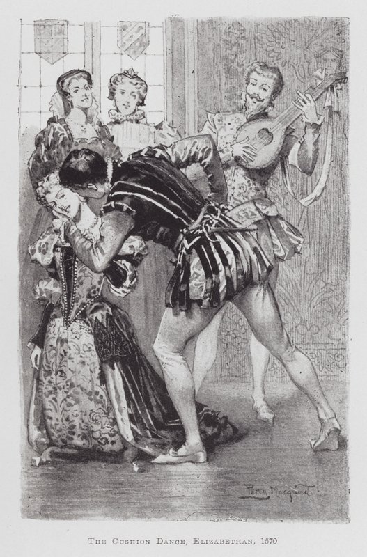Tanssi: The Cushion Dance, Elizabethan tekijältä Percy Macquoid