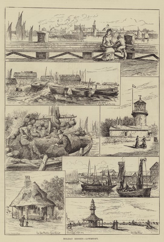 Lomakeskukset, Lowestoft tekijältä Percy Robert Craft