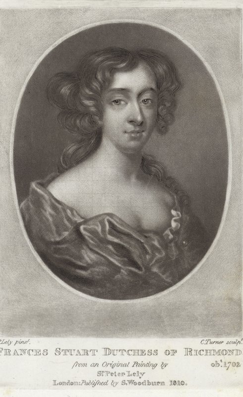 Frances Stuart tekijältä Peter Lely