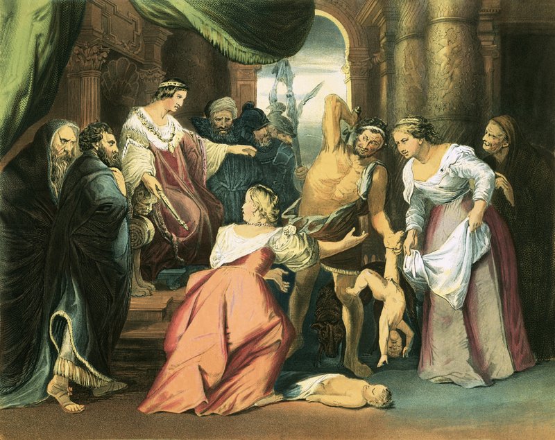Salomon tuomio tekijältä Peter Paul Rubens