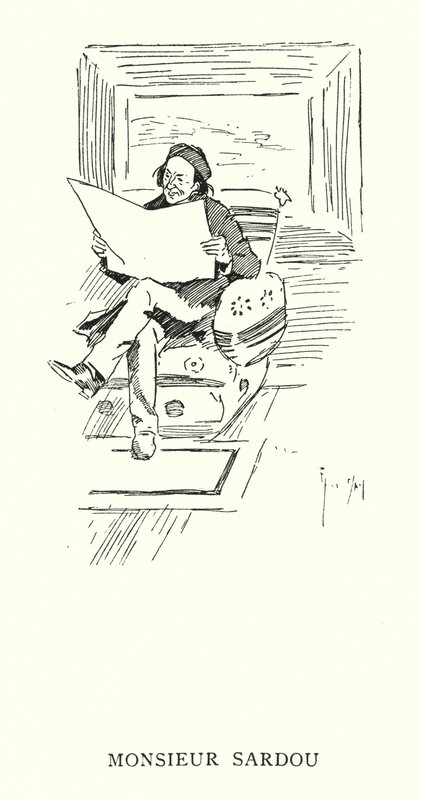 herra Sardou (litho) tekijältä Phil May