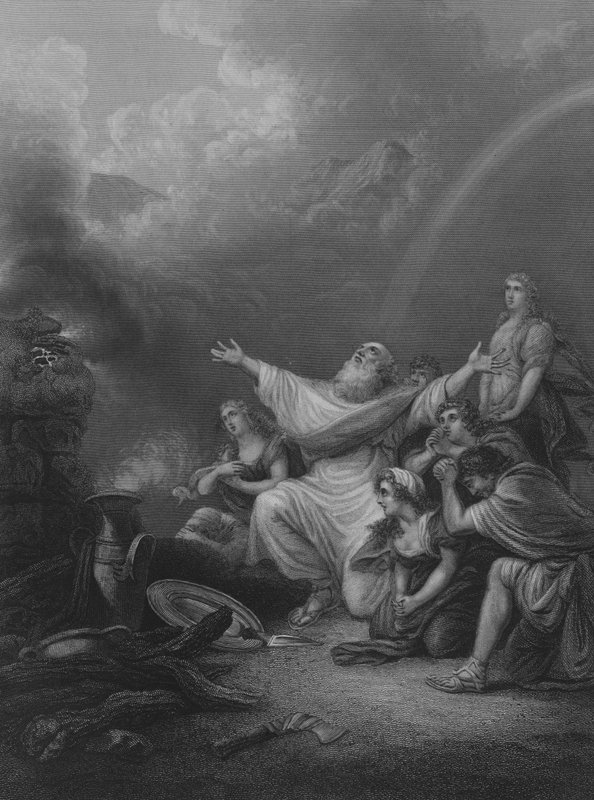 Nooan uhri tekijältä Philippe Jacques de Loutherbourg