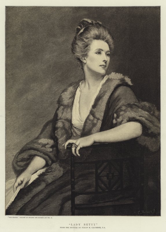 Lady Betty tekijältä Philip Hermogenes Calderon