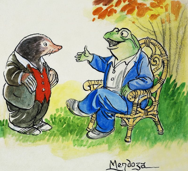 Tuuli pajunoksassa (The Wind in the Willows) tekijältä Philip Mendoza