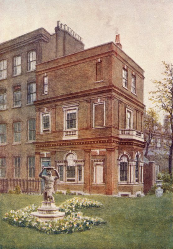 Garden House, Clements Inn, 1883 tekijältä Philip Norman