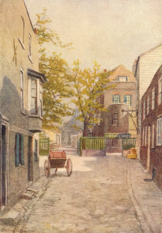 Laytons Buildings, Southwark, 1904 tekijältä Philip Norman